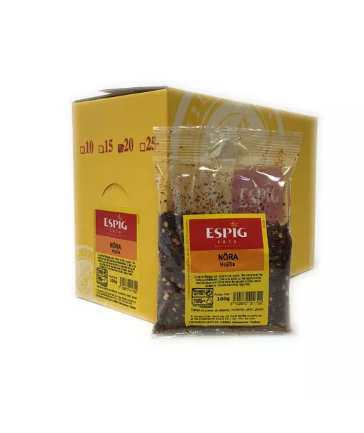 PIMENT DOUX - NORA HOJILLA CONCASSEE - Espig - 20x100g